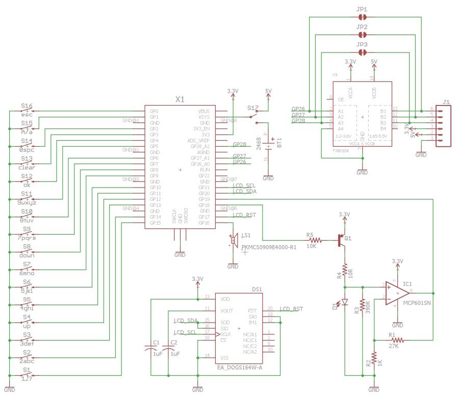 PCB schematic